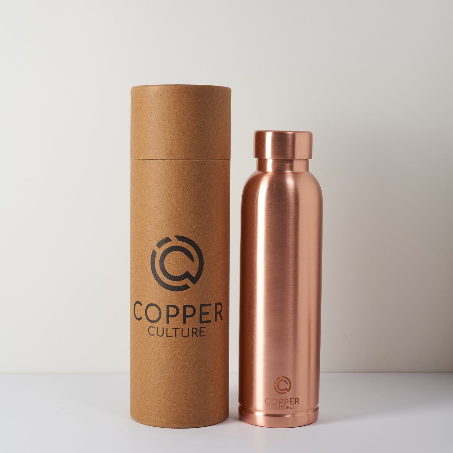 Polished Copper Water Bottle 950ml