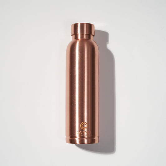 Polished Copper Water Bottle 950ml