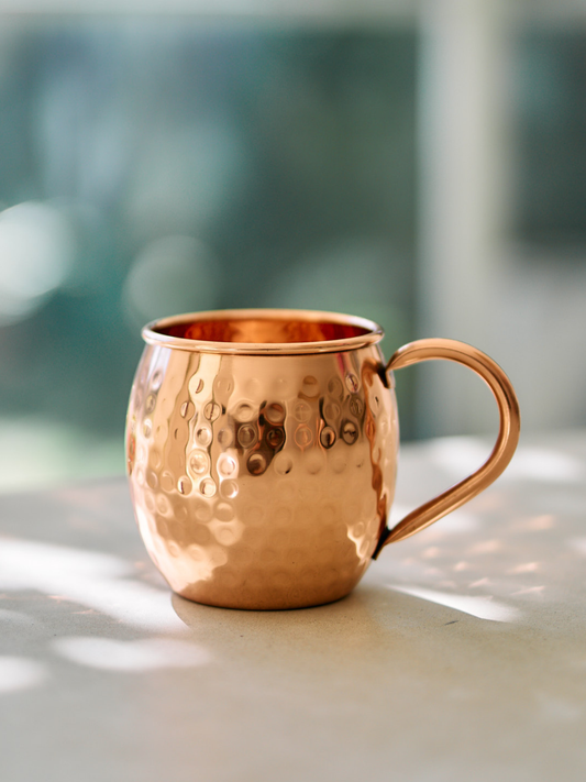 Pure Copper Moscow Mule Mugs - Set of 2