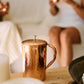 Pure Copper Jug - 2L Hammered Copper Jug - Copper Culture